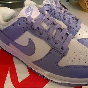 Nike Dunk Low Next Nature women’s white/light thistle-white-volt size 5